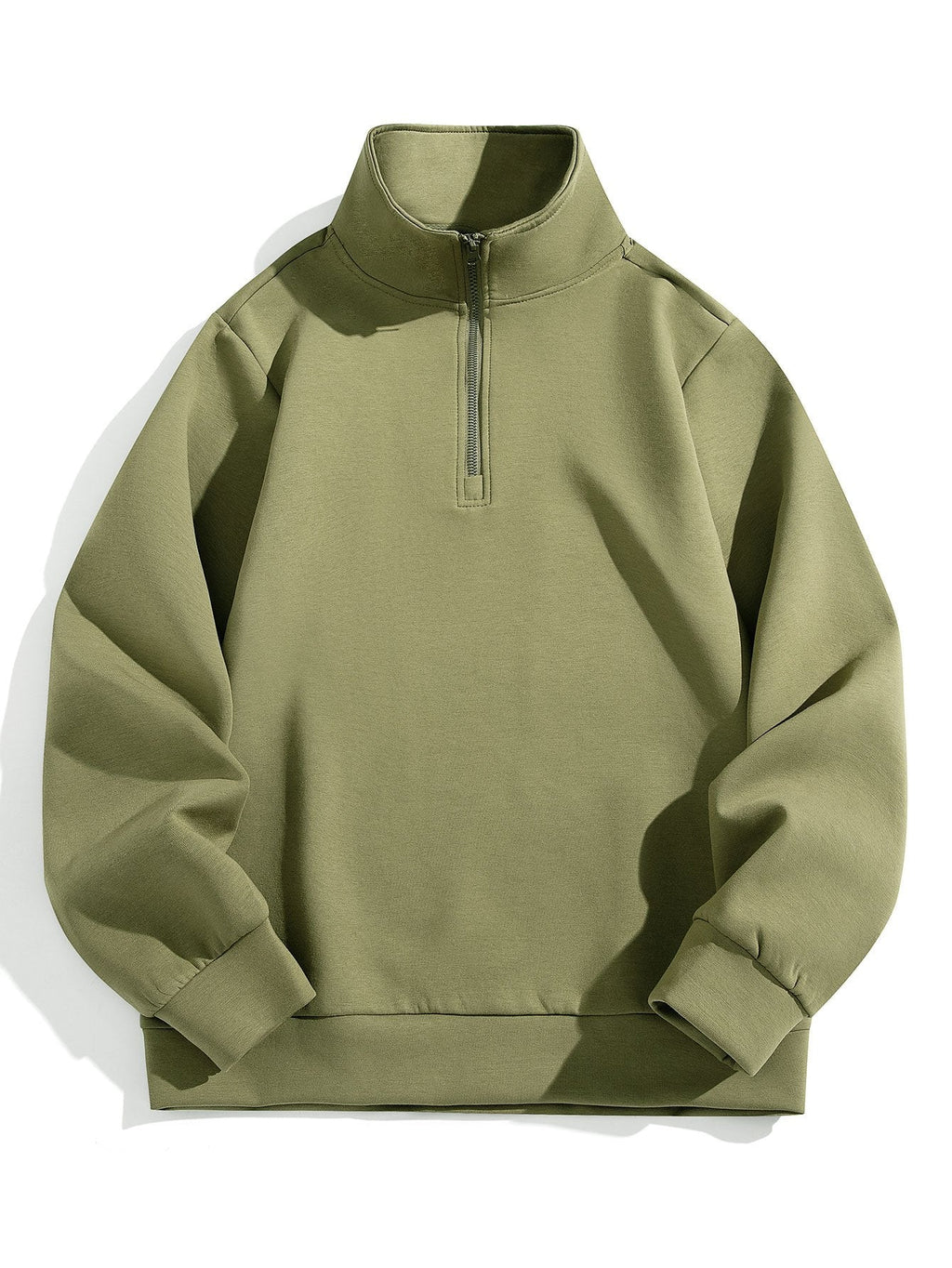Ross - Mock Neck Quarter-Zip Sweatshirt