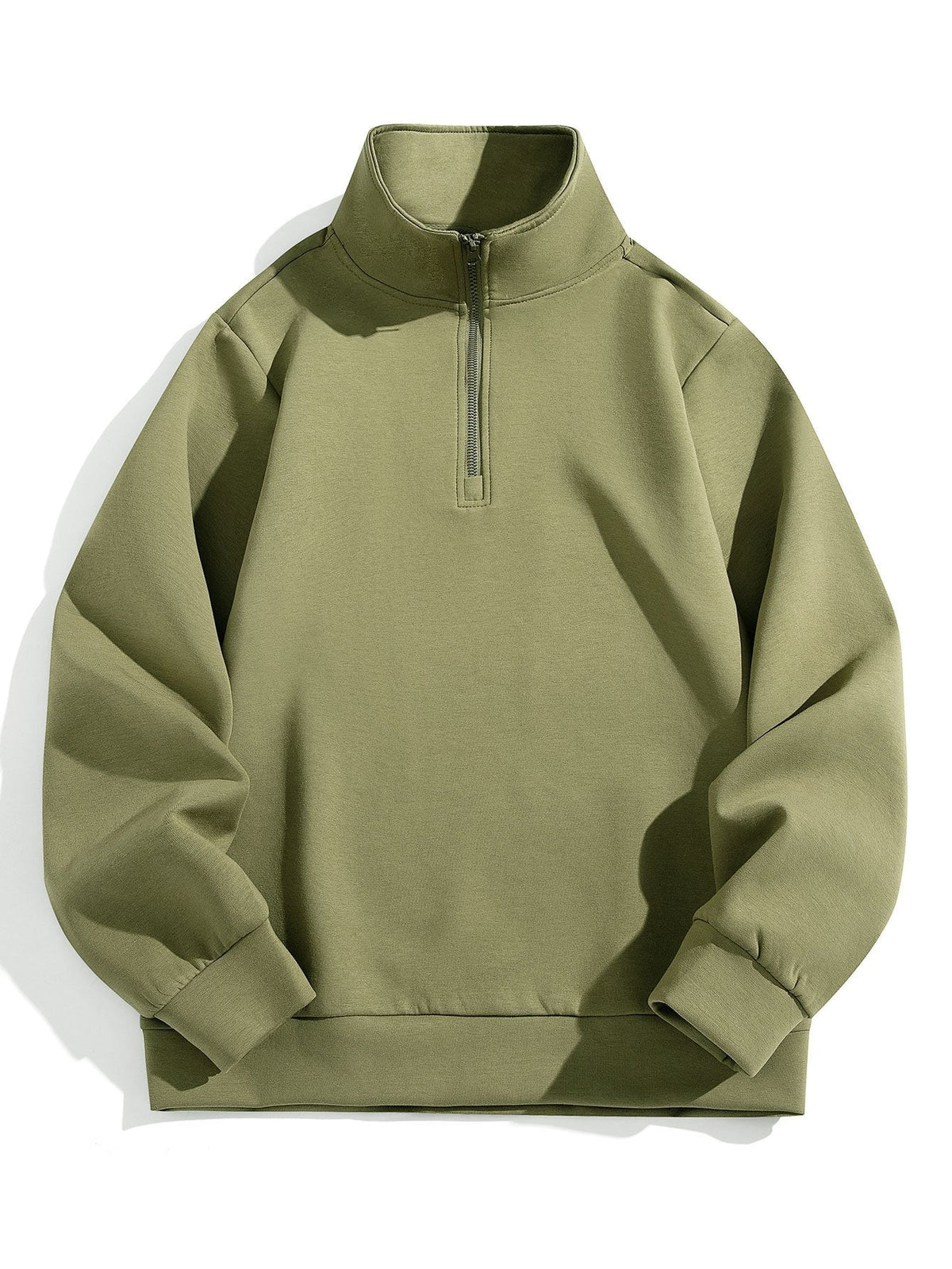 Ross - Mock Neck Quarter-Zip Sweatshirt