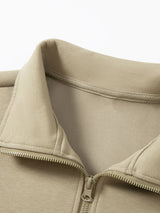 Ross - Mock Neck Quarter-Zip Sweatshirt
