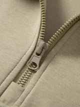 Ross - Mock Neck Quarter-Zip Sweatshirt