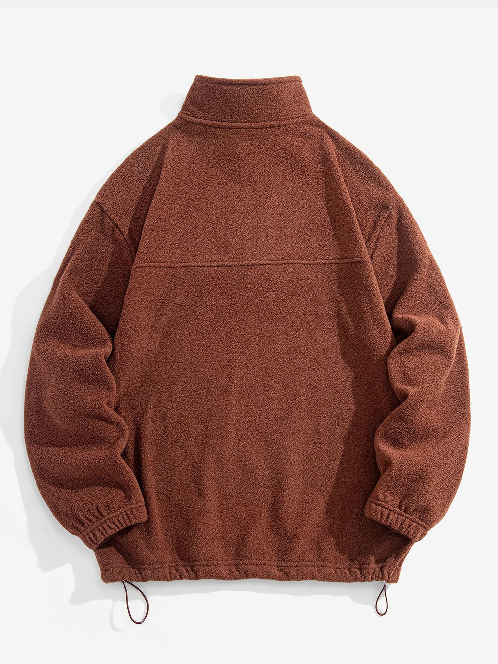 Angus - Relaxed Fit Fleece Mock Neck Quarter-Zip Pullover