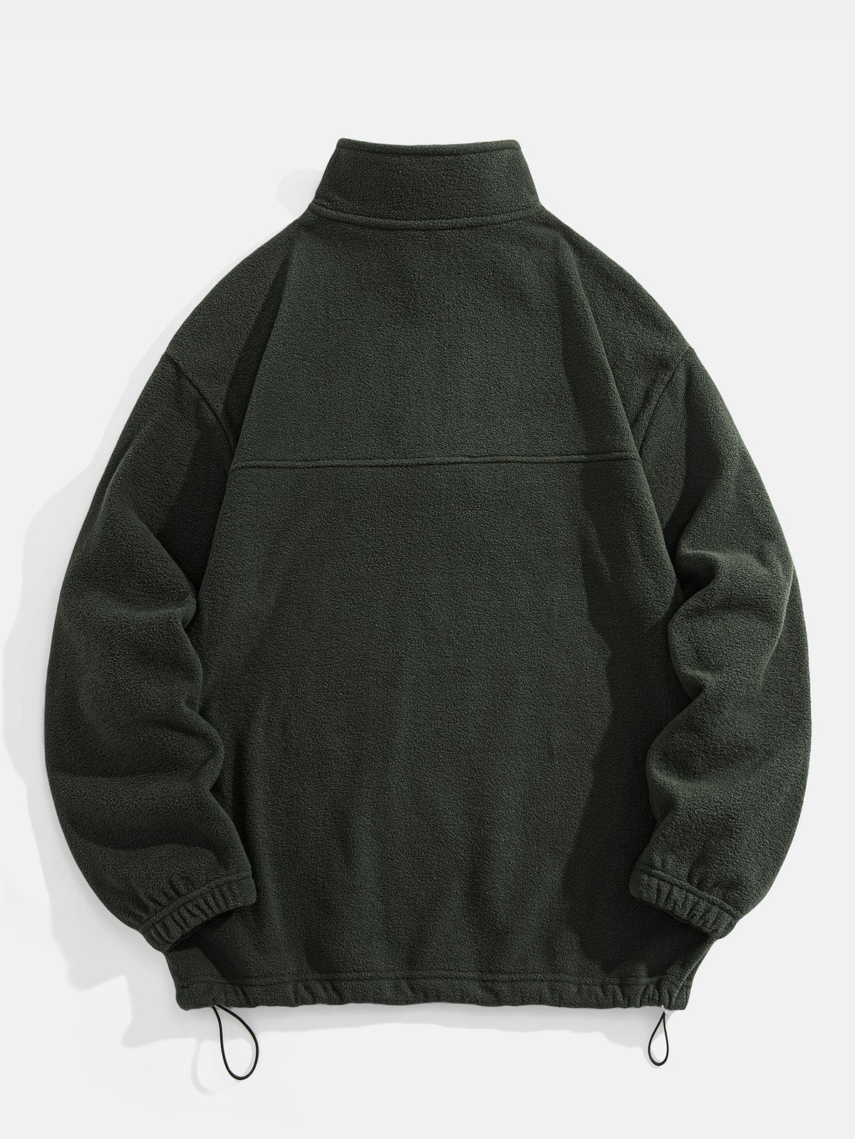 Angus - Relaxed Fit Fleece Mock Neck Quarter-Zip Pullover