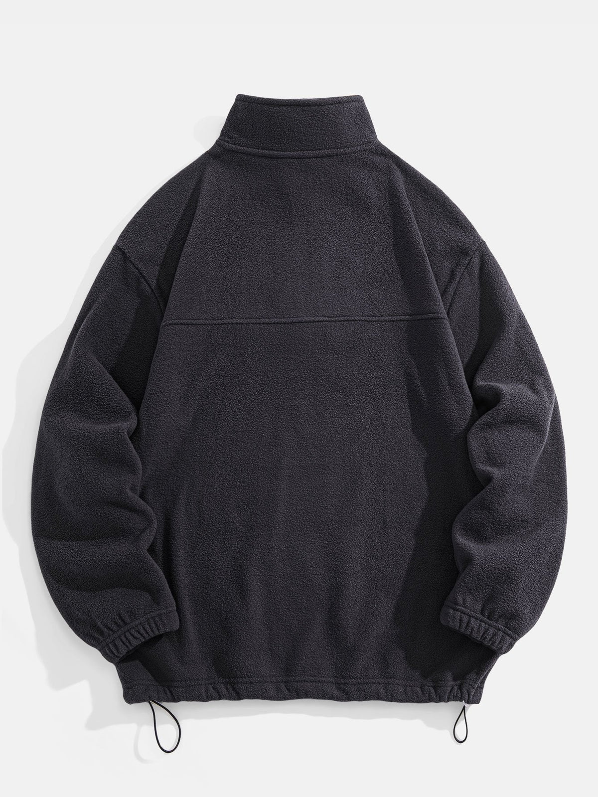 Angus - Relaxed Fit Fleece Mock Neck Quarter-Zip Pullover