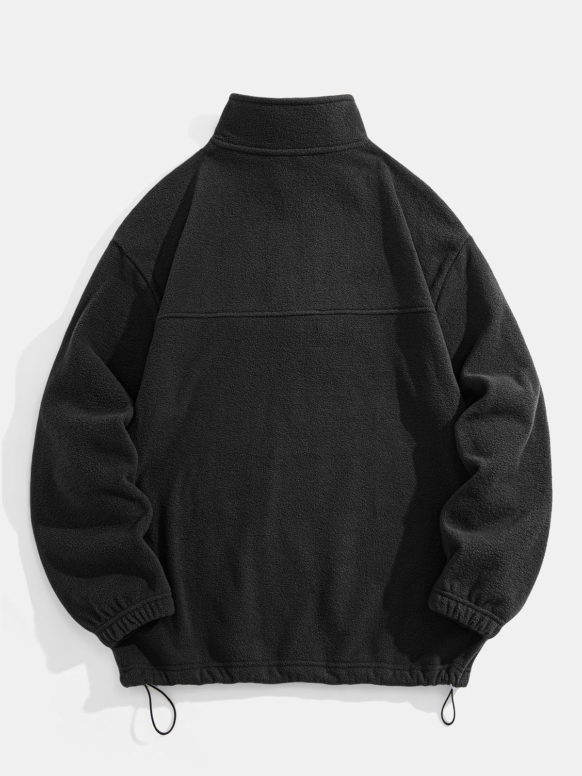 Angus - Relaxed Fit Fleece Mock Neck Quarter-Zip Pullover