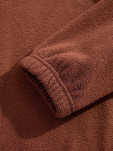 Angus - Relaxed Fit Fleece Mock Neck Quarter-Zip Pullover