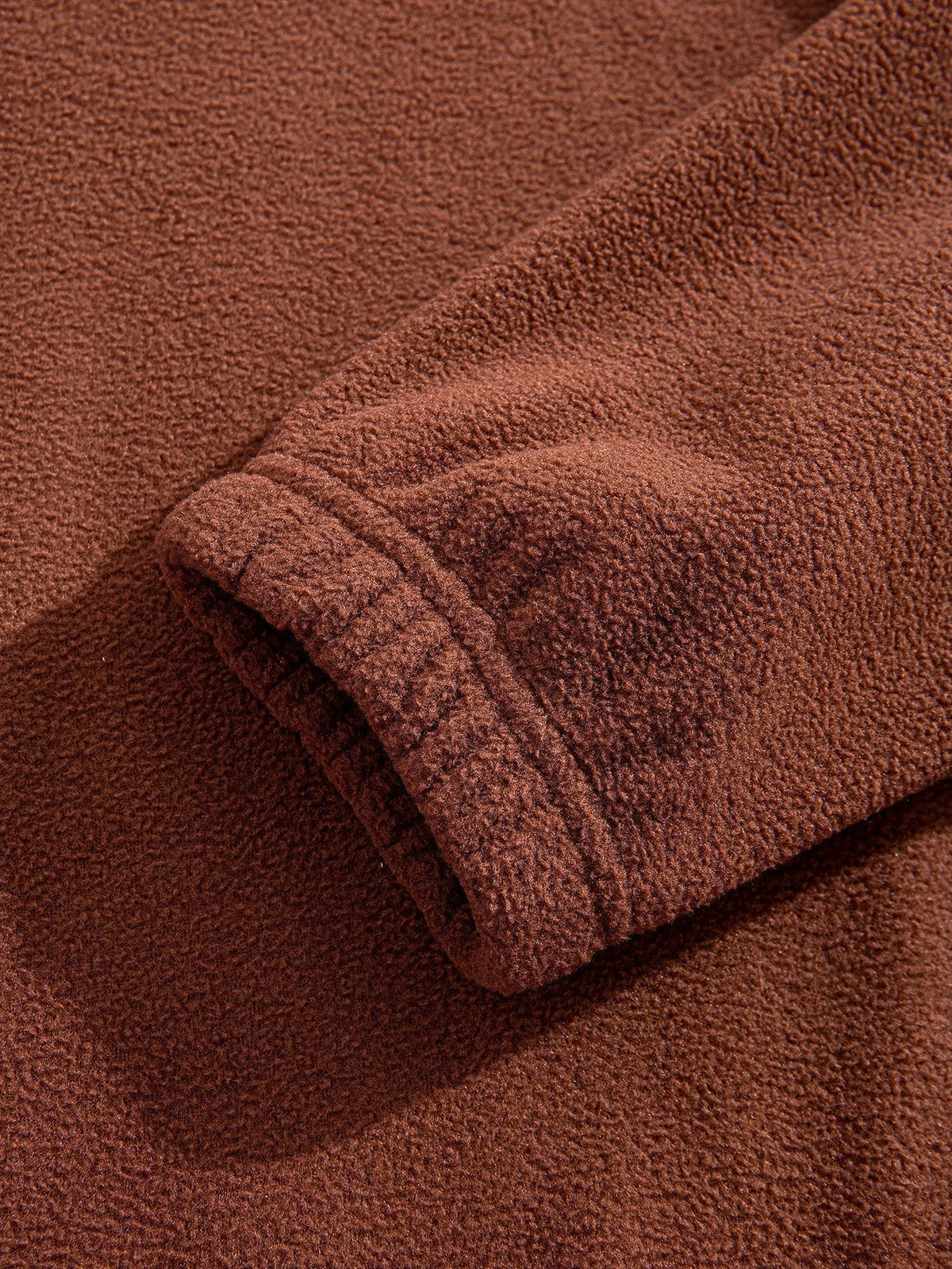Angus - Relaxed Fit Fleece Mock Neck Quarter-Zip Pullover