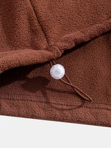 Angus - Relaxed Fit Fleece Mock Neck Quarter-Zip Pullover
