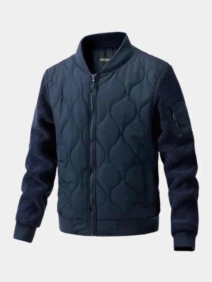 Colin - Quilted Bomber Jacket