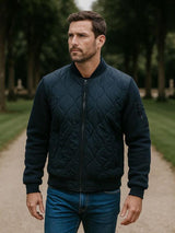 Colin - Quilted Bomber Jacket