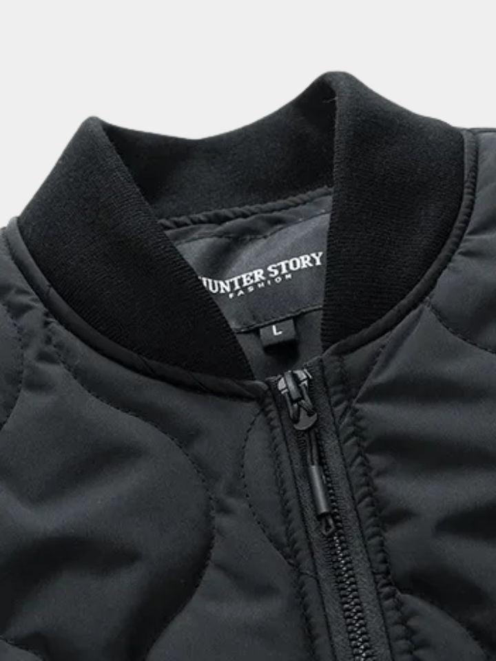 Colin - Quilted Bomber Jacket