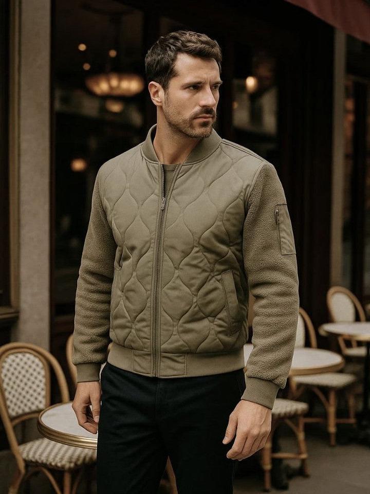 Colin - Quilted Bomber Jacket