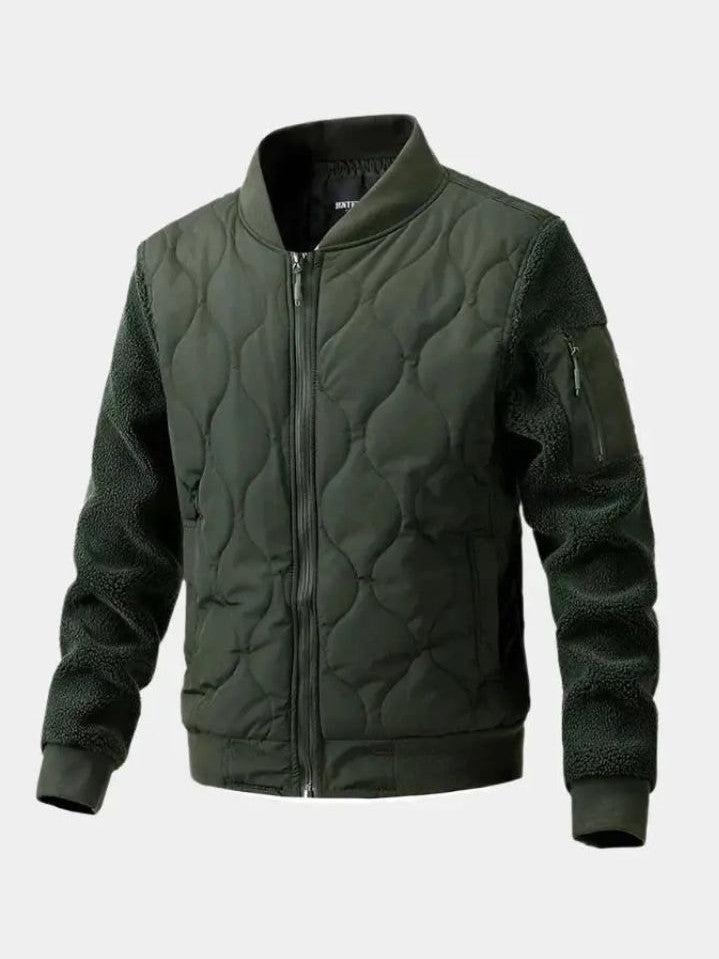 Colin - Quilted Bomber Jacket