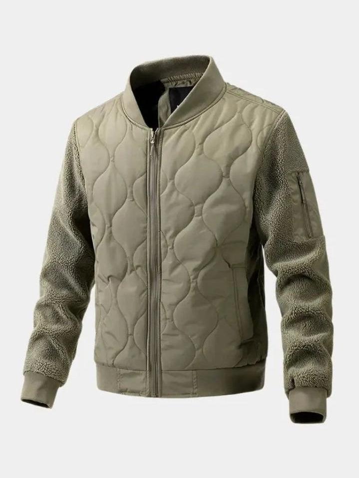 Colin - Quilted Bomber Jacket