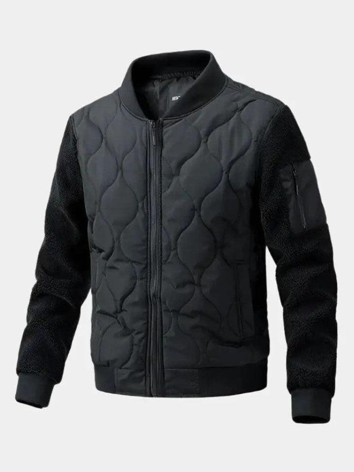 Colin - Quilted Bomber Jacket