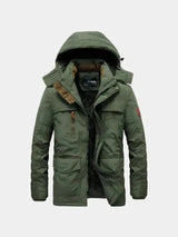 Alistair - Military Style Hooded Jacket