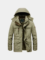 Alistair - Military Style Hooded Jacket