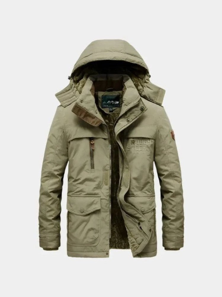 Alistair - Military Style Hooded Jacket