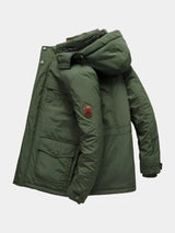 Alistair - Military Style Hooded Jacket