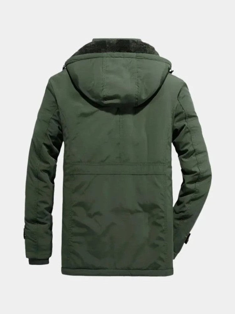 Alistair - Military Style Hooded Jacket