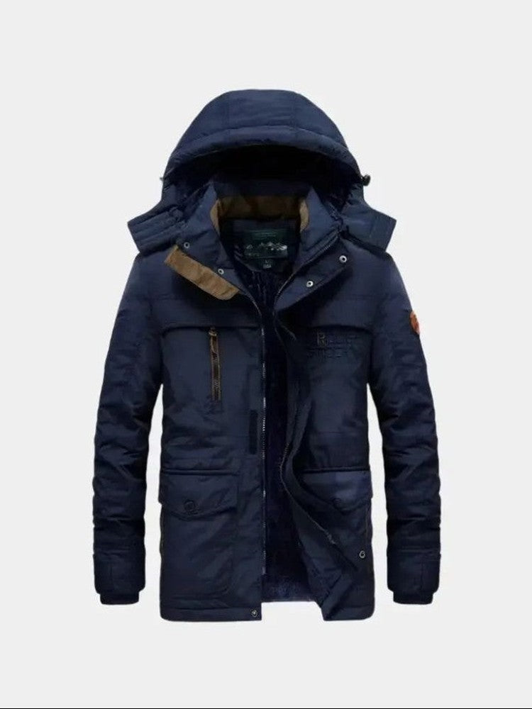 Alistair - Military Style Hooded Jacket