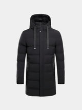 Angus - Long Quilted Puffer Jacket
