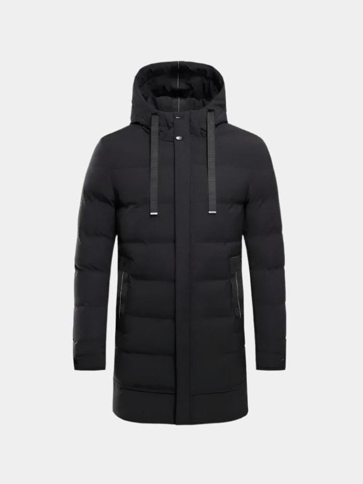 Angus - Long Quilted Puffer Jacket