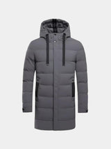 Angus - Long Quilted Puffer Jacket