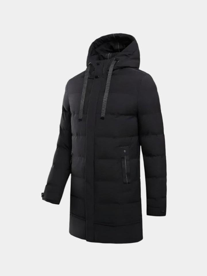 Angus - Long Quilted Puffer Jacket