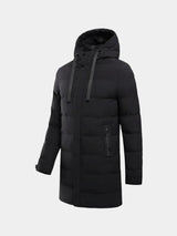 Angus - Long Quilted Puffer Jacket