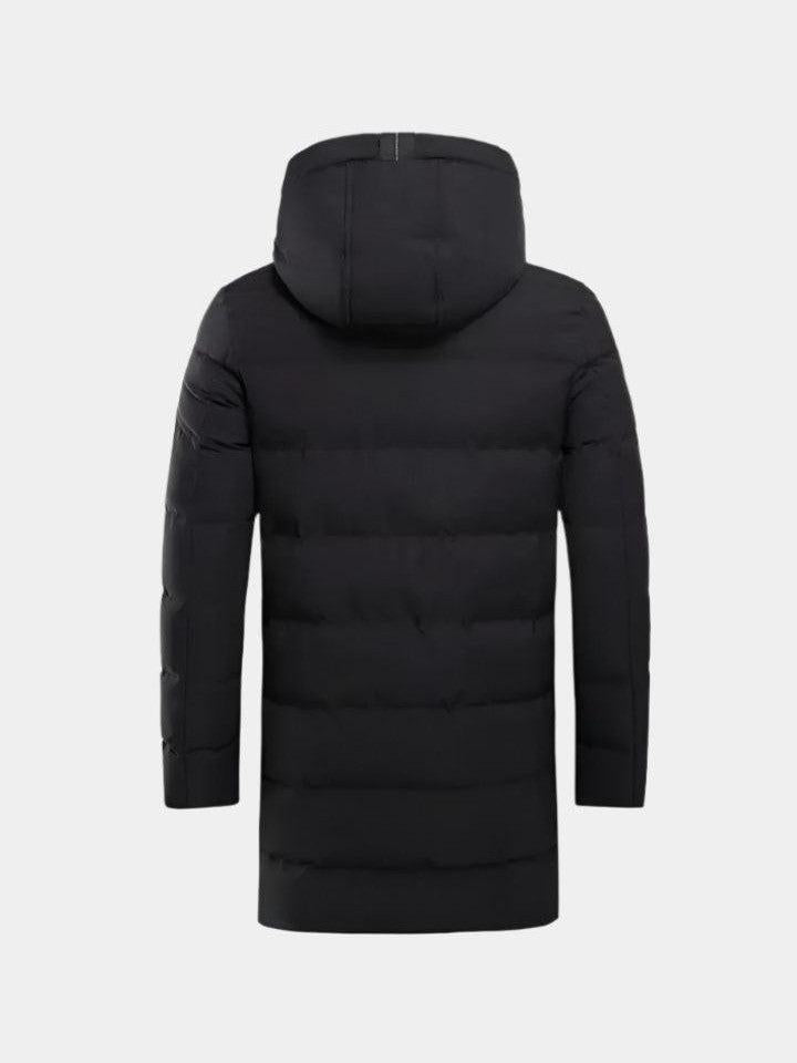Angus - Long Quilted Puffer Jacket