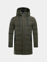 Angus - Long Quilted Puffer Jacket