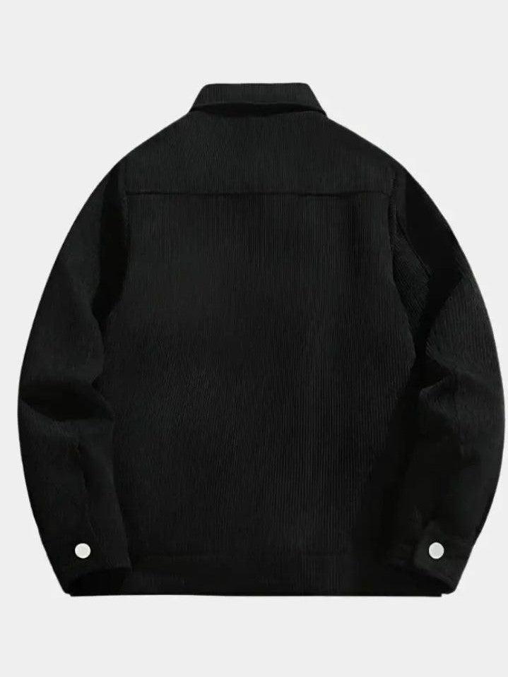 Bruce - Corduroy Sherpa Lined Jacket