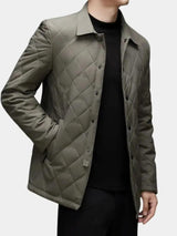 Dale - Quilted Jacket with Check Lining