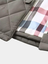 Dale - Quilted Jacket with Check Lining