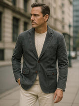 Paul - Charcoal Casual Blazer