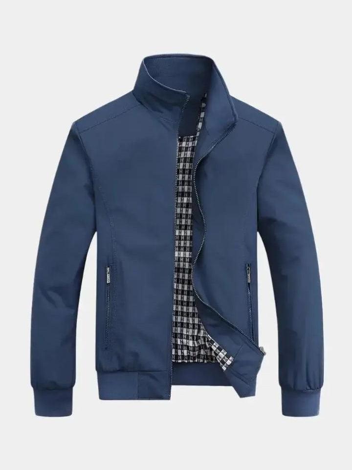 Matt - Blue Bomber Jacket