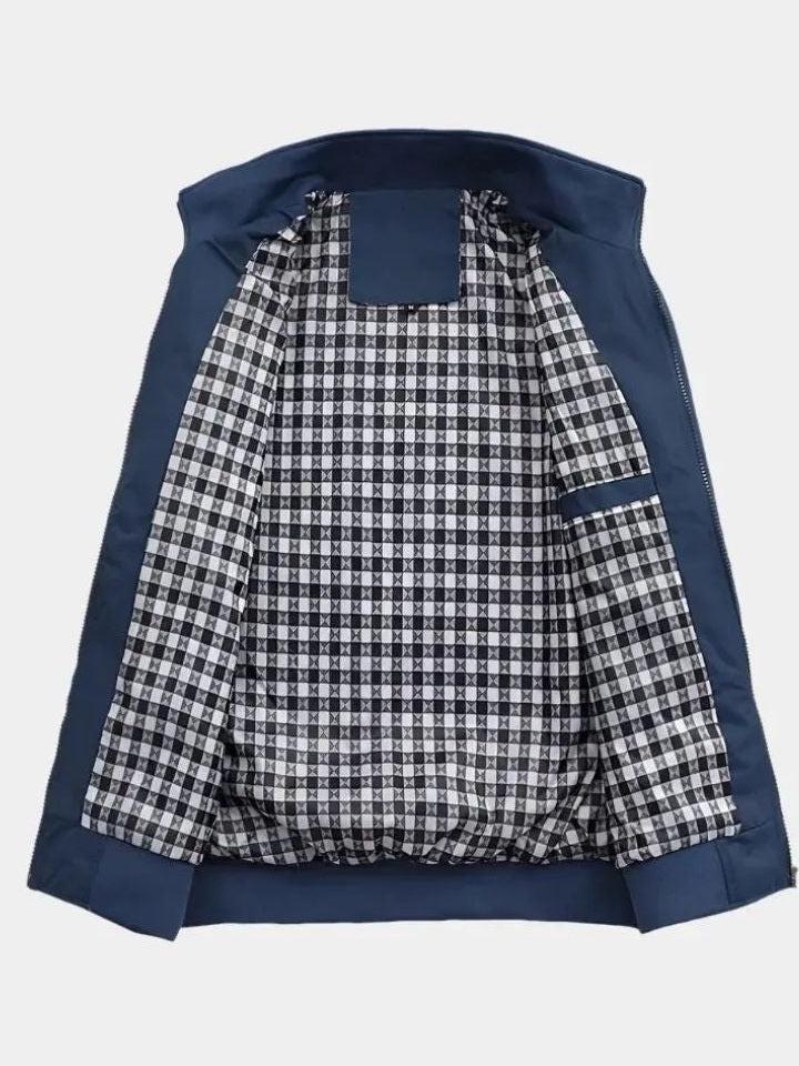 Matt - Blue Bomber Jacket
