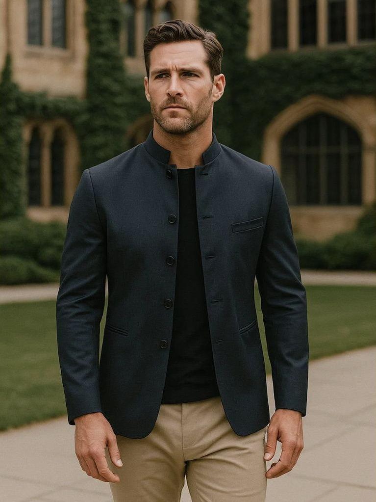 Alex - Elegant Collared Jacket