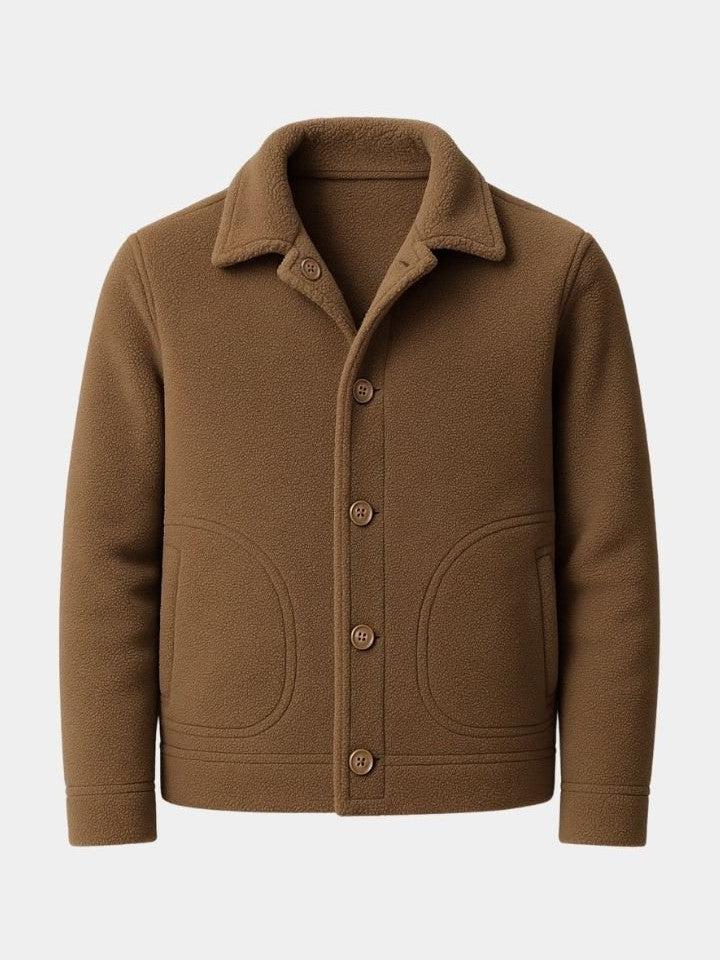Brendan - Button-Front Winter Jacket