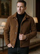 Brendan - Button-Front Winter Jacket