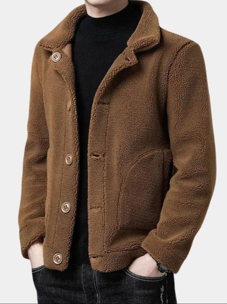 Brendan - Button-Front Winter Jacket