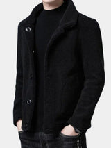 Brendan - Button-Front Winter Jacket