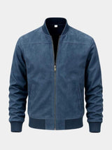 Dean - Taupe Bomber Jacket