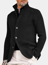 Marcus - Button-Up Knit Cardigan