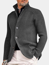 Marcus - Button-Up Knit Cardigan