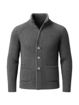 Marcus - Button-Up Knit Cardigan