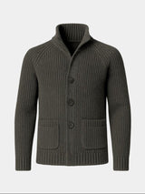 Marcus - Button-Up Knit Cardigan