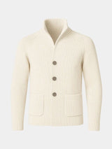 Marcus - Button-Up Knit Cardigan