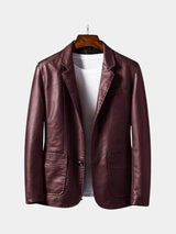 Oscar - Brown Leather Jacket