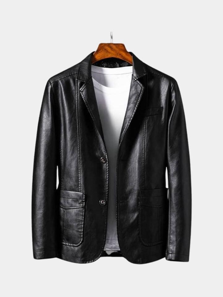 Oscar - Brown Leather Jacket